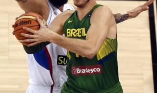 塞尔维亚男篮对巴西 塞尔维亚男篮对巴西