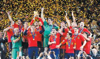 2010年世界杯冠军成员 2010年世界杯冠军成员